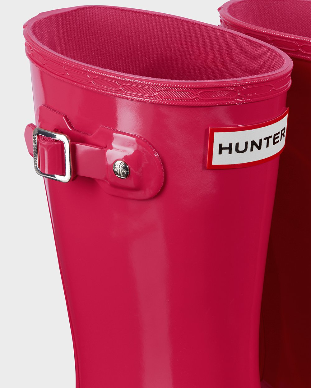 Galochas Hunter Criança Rosa - Original Big Gloss - 24NGAEMDK